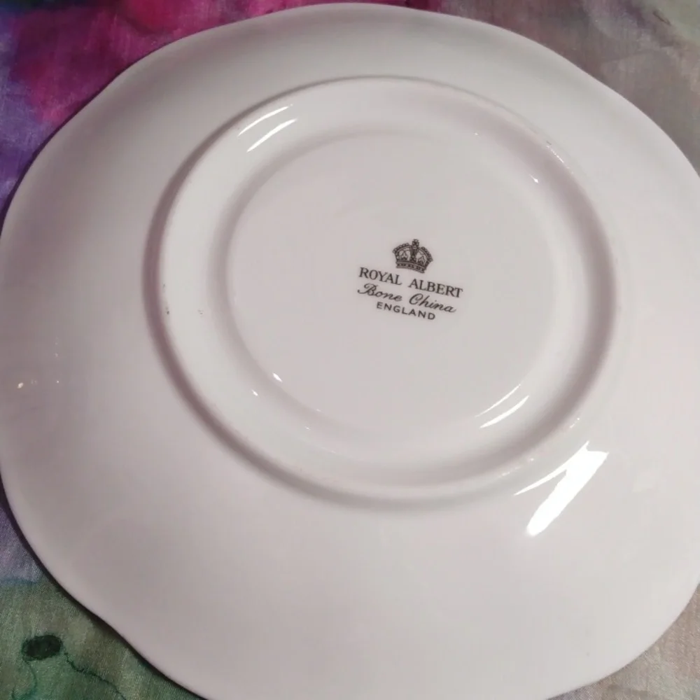 Vintage Royal Albert Roses China Tea Cup and Saucer